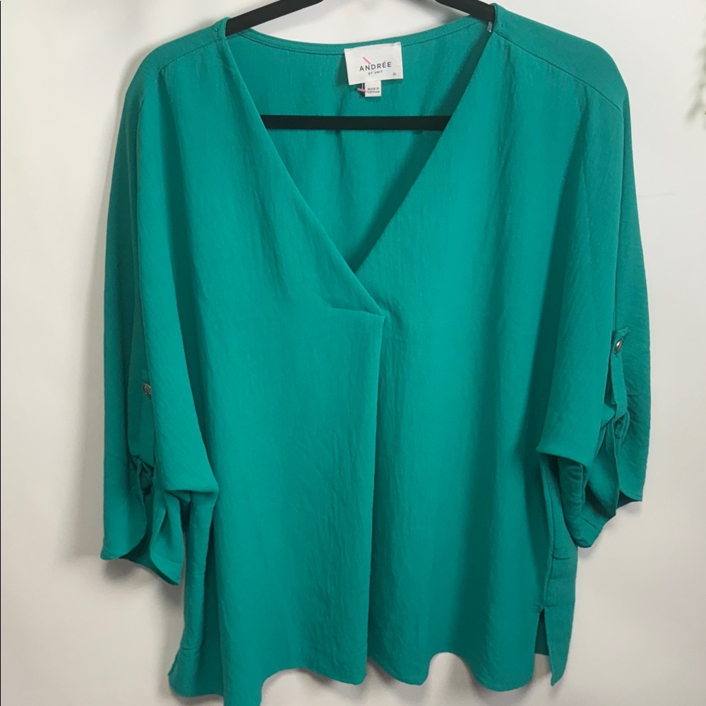Andree Teal Women's Blouse